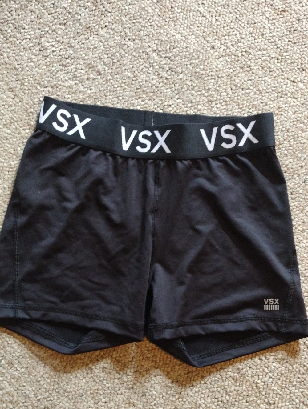 VSX Black Women's Performance Athletic Shorts